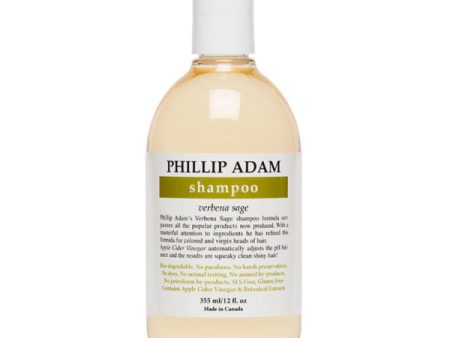 Shampooing bio au verbana et sauge - Phillip Adam Hot on Sale