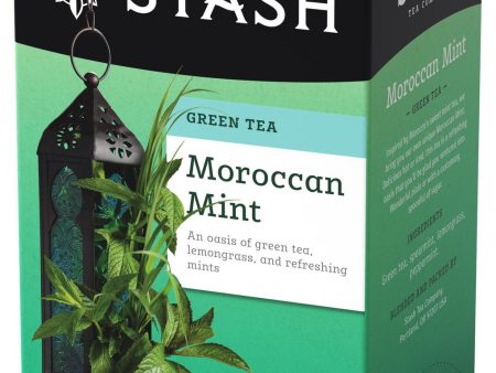 Thé vert à la menthe marocaine - Stash Discount