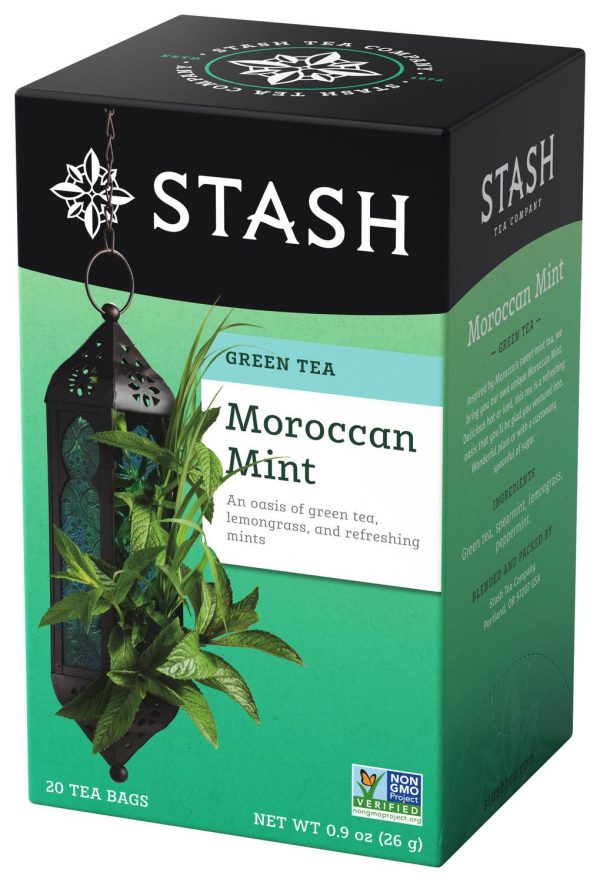 Thé vert à la menthe marocaine - Stash Discount