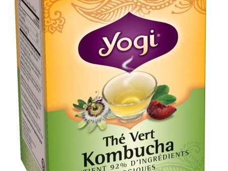 Thé vert au kombucha - Yogi For Discount