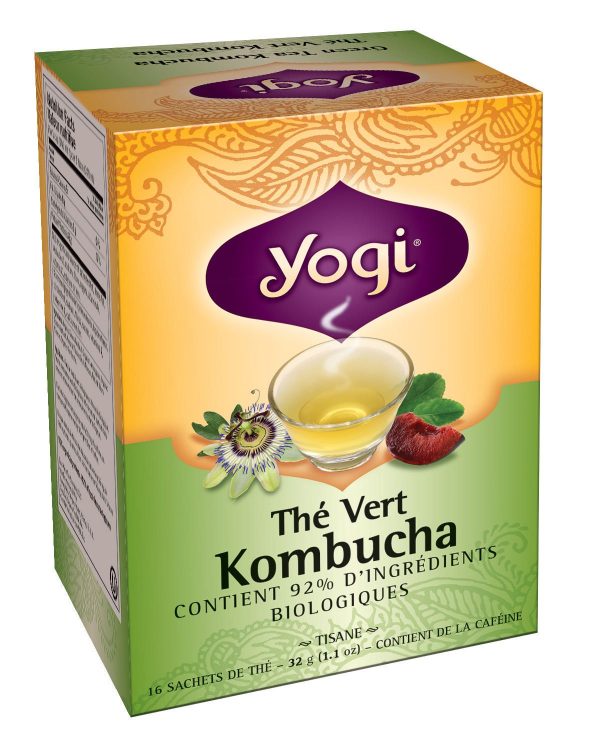 Thé vert au kombucha - Yogi For Discount