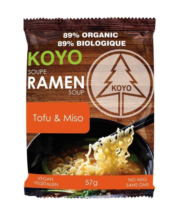 Soupe de ramen végétalienne (Tofu et Miso) - Koyo For Sale