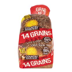 Pain tranché aux 14 grains - 600 g - Country Harvest on Sale