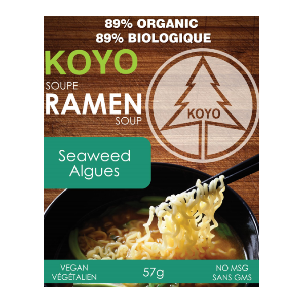 Soupe de ramen végétalienne (algues) - Koyo Online Hot Sale