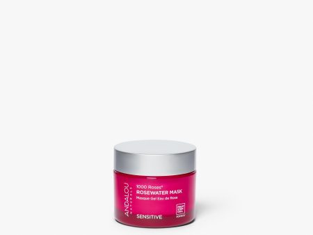 Masque à l eau de rose - Sensitive 1000 Roses® - Andalou Naturals on Sale