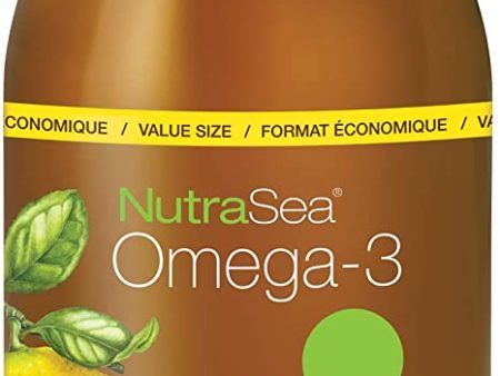 NutraSea Oméga-3 AEP élevé - Saveur de citron - Nature s Way Supply