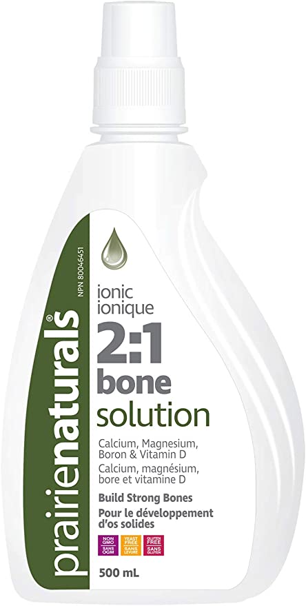 Solution ionique 2:1 pour le développement solide des os - Prairie Naturals For Discount