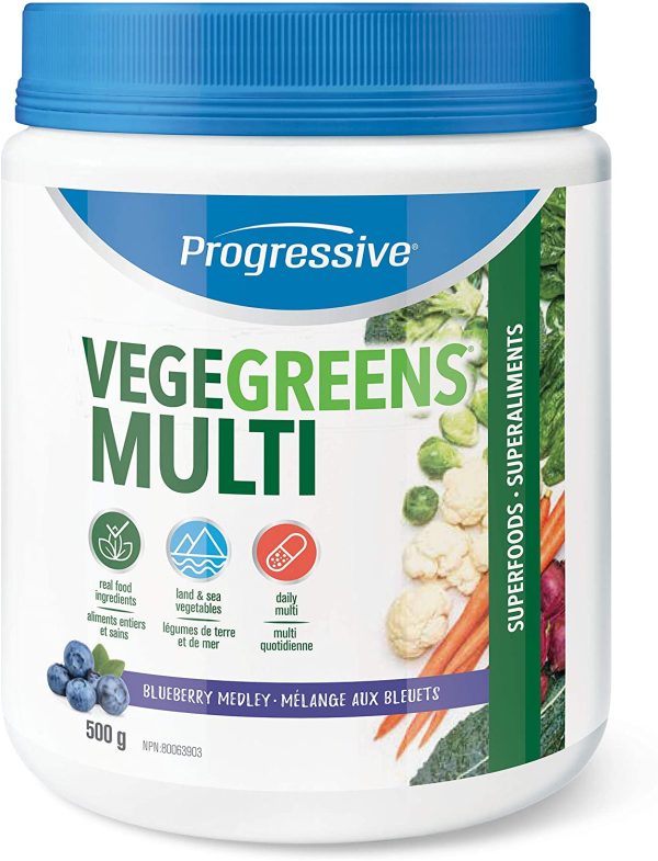 Vege Greens - Mélange aux bleuets - Progressive Online Sale