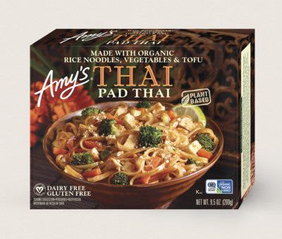 Thaï pad thaï nouilles de riz, légumes et tofu (vegan) - Amy’s For Sale