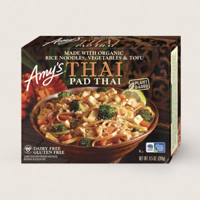 Thaï pad thaï nouilles de riz, légumes et tofu (vegan) - Amy’s For Sale