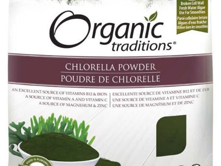 Poudre de Chlorelle - Organic Traditions on Sale