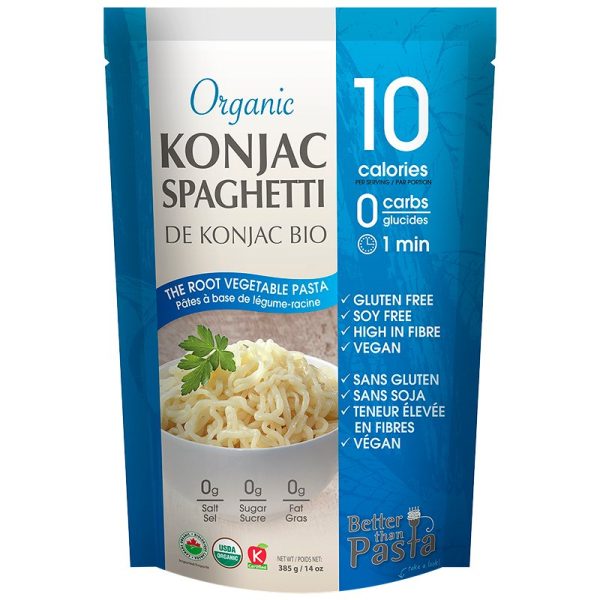 Spaghetti de Konjac bio- 10 calories - Konjac Supply