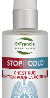 St-Francis Stop It Cold - Chest Rub (baume pour la poitrine) - St Francis Herb Farm For Sale