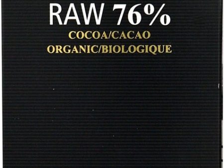 Tablette de chocolat noir bio 76 % de cacoa - Olivia Chocolat Supply