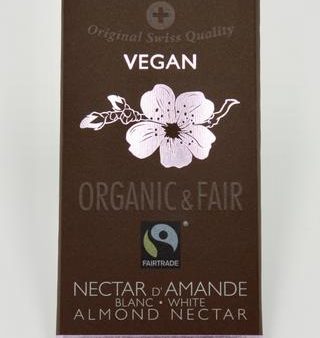 Tablette de chocolat blanx bio au nectar d’amandes - Chocolat Stella Online now