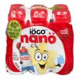 Assortiment de yogourt à boire à la saveur de vanille 1 %, Nano - 6x93 ml - Iögo Fashion