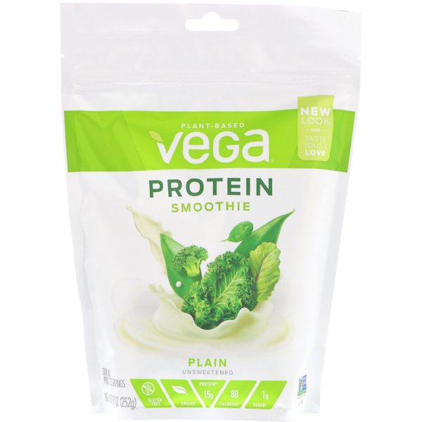 Smoothie protéiné nature non sucré - Vega Sale