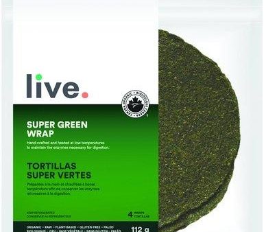 Tortillas super vertes fait main - Live Organic Food Online now