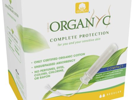 Tampons protection complète en coton bio - Organyc Sale