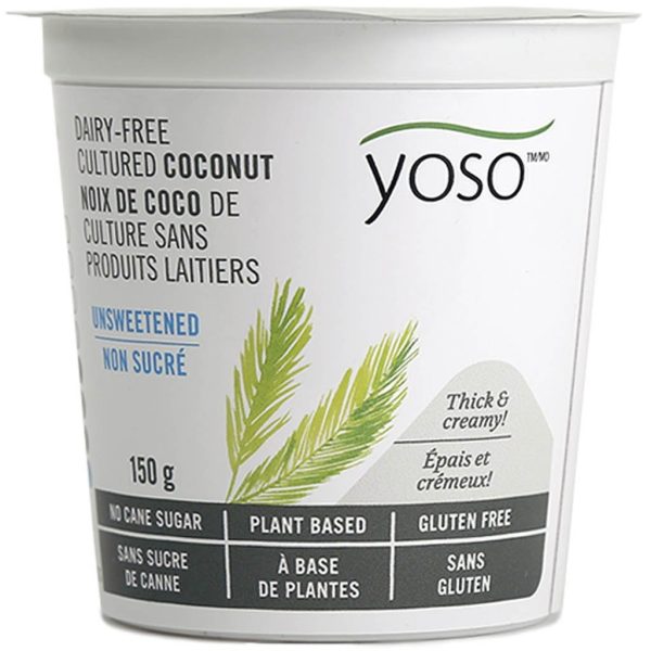 Noix de coco de culture sans produits laitiers non sucré (sans gluten) - Yoso For Sale