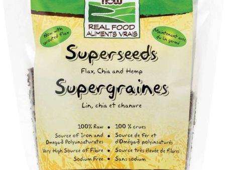 Supergraines ( lin, chia et chanvre) - Now Foods Online now