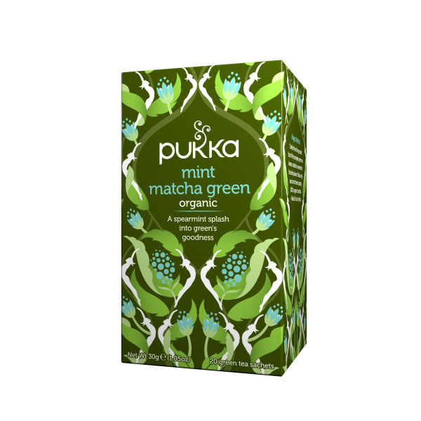 Thé vert bio matcha menthe - Pukka For Sale