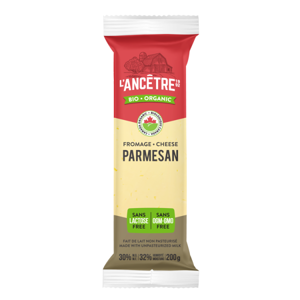 Fromage parmesan sans lactose biologique - l’ancêtre Supply