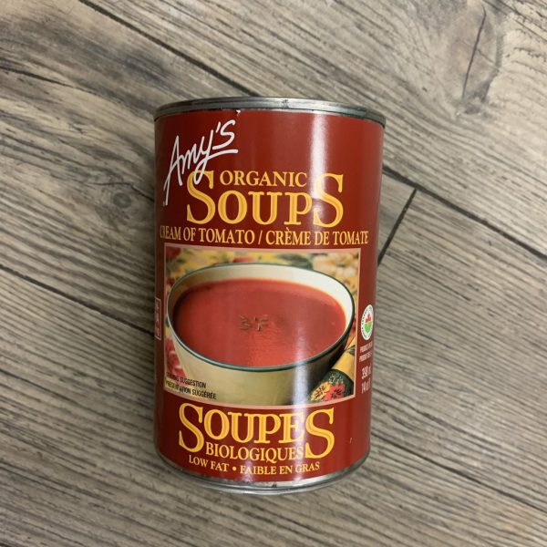 Soupe de crème de tomate bio - Amy’s Discount