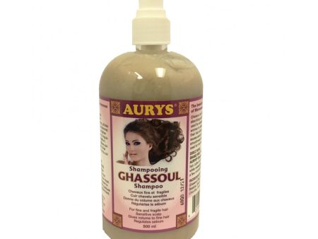 Shampooing ghassoul pour cheveux fins et fragiles - Aurys Online