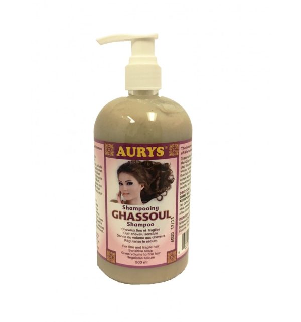 Shampooing ghassoul pour cheveux fins et fragiles - Aurys Online