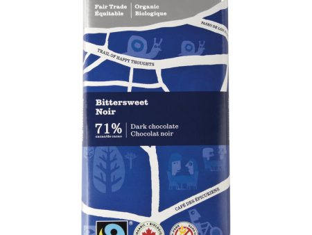 Tablette de chocolat noir bio, équitable, 71% de cacao - Camino Online Sale