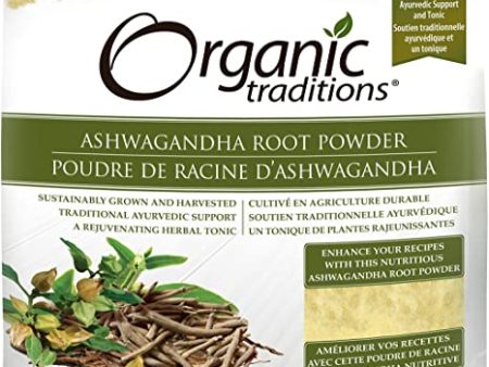 Poudre de racine d’ashwagandha - Organic Traditions For Sale