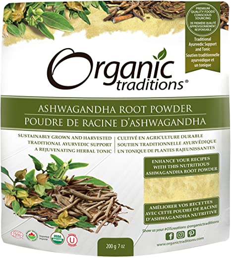 Poudre de racine d’ashwagandha - Organic Traditions For Sale