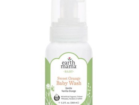 Nettoyant pour bébé à la vanille et orange - Earth Mama Cheap