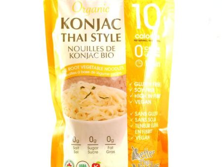 Nouilles de Konjac biologique (Thaï) - 10 calories - Konjac Online Hot Sale