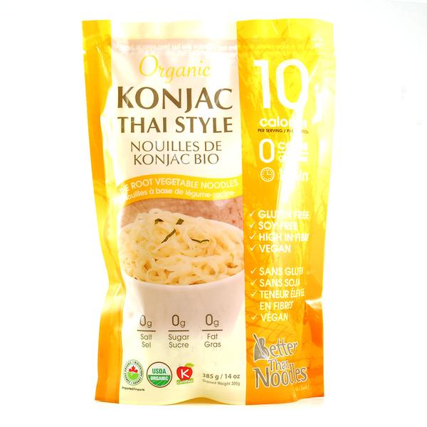 Nouilles de Konjac biologique (Thaï) - 10 calories - Konjac Online Hot Sale