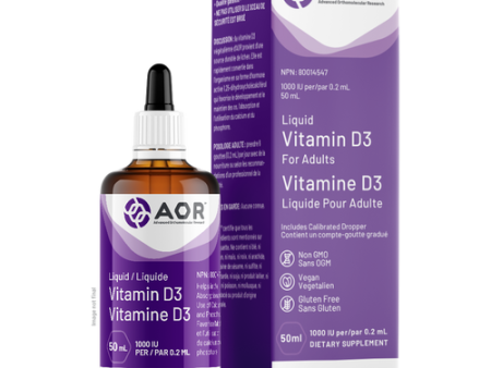 Vitamine D3 liquide pour adulte - AOR Hot on Sale