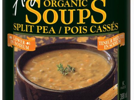 Soupe bio de pois cassés à faible teneur en sodium - Amy’s For Sale