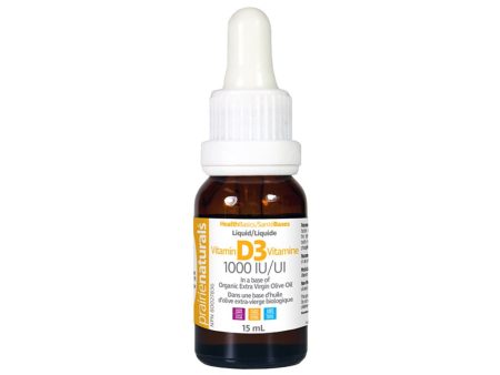 Vitamine D3 liquide 1000 UI - Prairies Naturals For Cheap