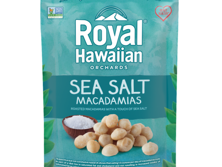 Noix de macadamia grillée au sel de mer - Royal Hawaiian Ochards Online Sale