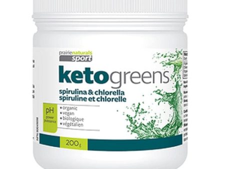 Spiruline et Chlorelle Keto greens - Prairie Naturals Hot on Sale