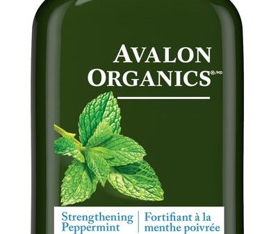 Shampooing fortifiant à la menthe poivrée - Avalon Organics Online