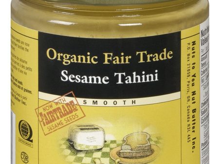 Tahini de sésame bio, commerce équitable - Nuts to You Nut Butter Online Sale