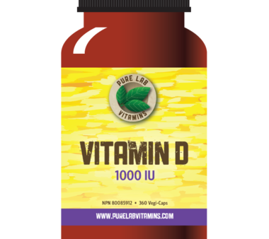 Vitamine D3 1000 IU - Pure Lab Vitamins For Sale