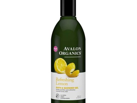 Gel bain et douche bio au citron - Avalon Organics Online Sale