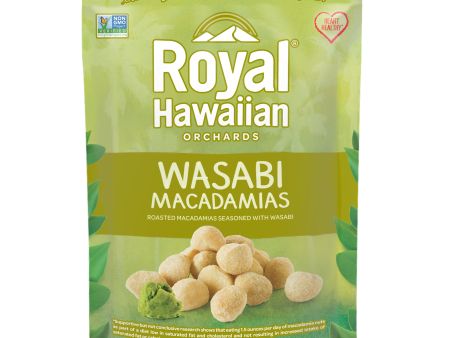 Noix de macadamias au wasabi - Royal Hawaiian Ochards Online now