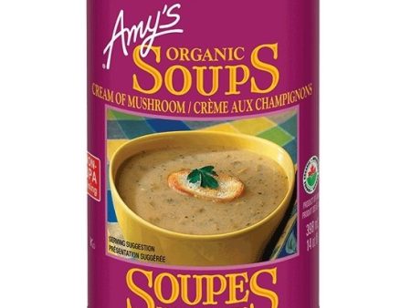 Soupe bio de crème aux champignons - Amy’s Discount