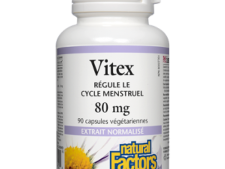 Vitex 80 mg - Natural Factors Hot on Sale