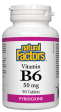 Vitamine B6 50 mg - Natural Factors Supply