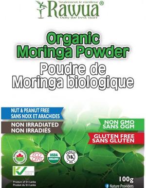 Poudre de Moringa biologique - Rawua on Sale